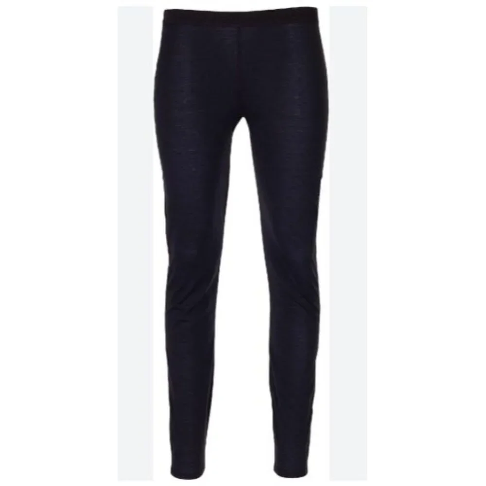 Hot Chilly Women's Base Layer Leggings Size Small Black Pants NWOT $78